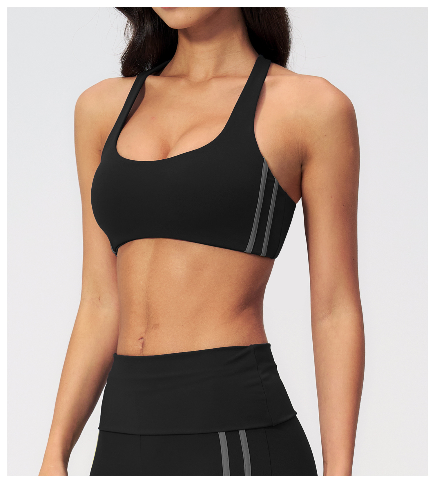 Gym Bras Cross Shoulder Straps - Quick Dry Underwear 评论和价格